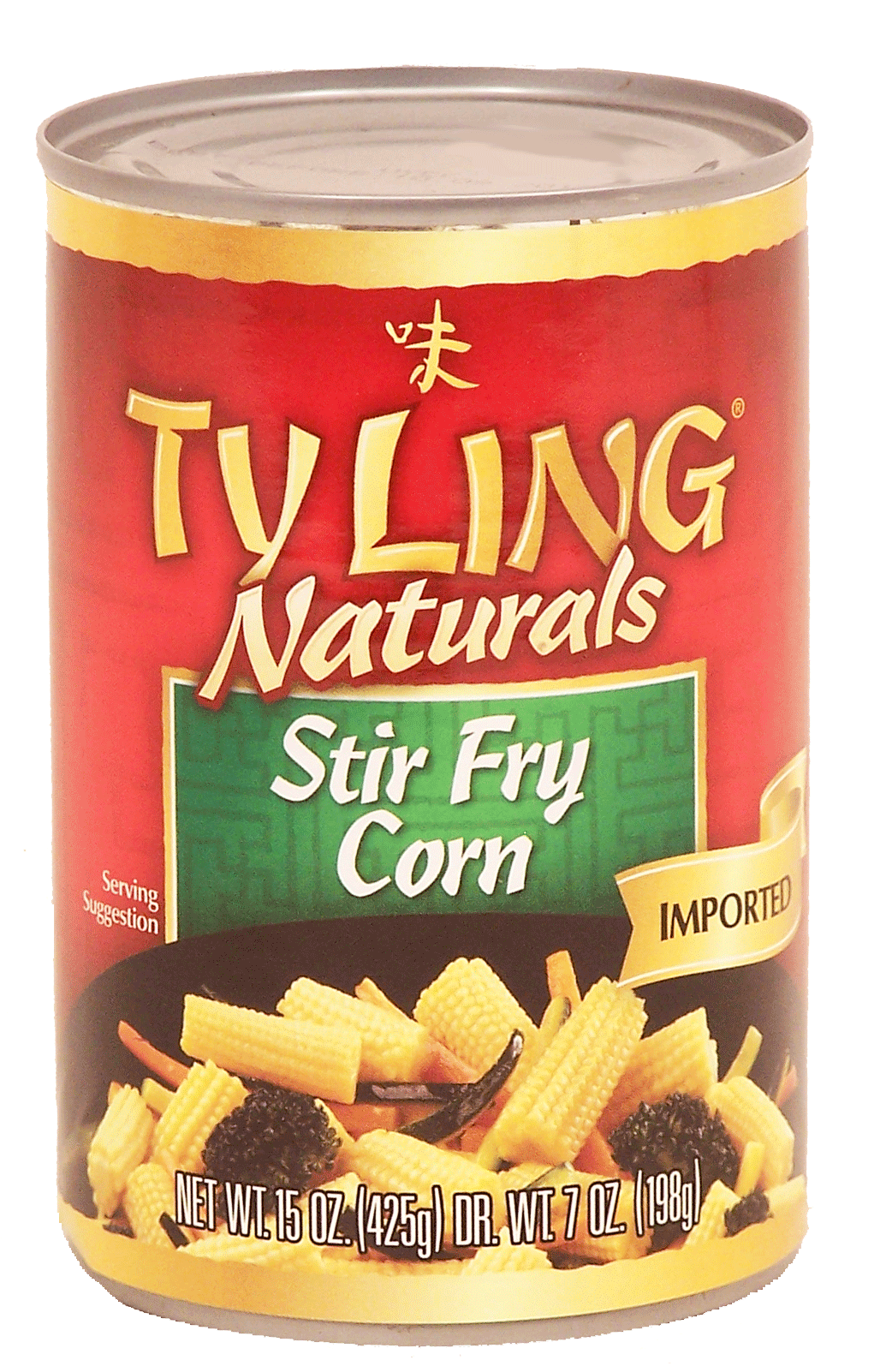 Ty Ling Naturals stir fry corn, imported Full-Size Picture